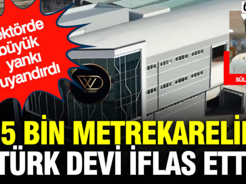 15 Bin Metrekarelik Türk Mobilya Devi İflas Etti: Sektör Şokta