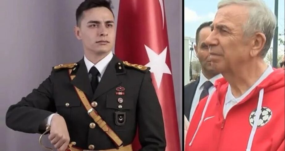 Mansur Yavaş, Teğmen Demirtaş’a Destek Oldu