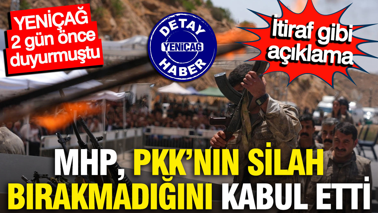 MHP, PKK’nın Silah Bırakmadığını Açıkladı: Tartışmalı İfadenin Ardındaki Gerçekler